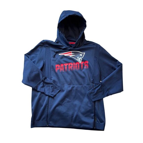 NIKE NFL New England Patriots Men's Sweatshirt/fleece/pullover size Large - Picture 1 of 12
